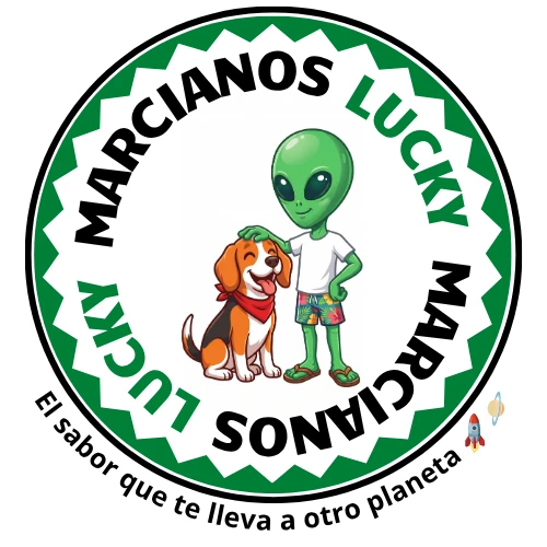 Logo de Marcianos Lucky